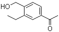 1-(3-乙基-4-羥基甲基苯基)乙酮結(jié)構(gòu)式_1378888-43-7結(jié)構(gòu)式