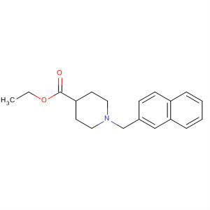 Ethyl 1-(naphthalen-2-ylmethyl)piperidine-4-carboxylate Structure,138030-52-1Structure