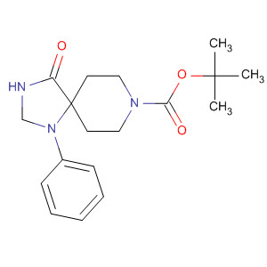 Tert-butyl 4-oxo-1-phenyl-1,3,8-triazaspiro[4.5]decane-8-carboxylate Structure,138091-52-8Structure