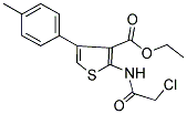 2-(2-Chloro-acetylamino)-4-p-tolyl-thiophene-3-carboxylic acid ethyl ester Structure,138098-81-4Structure