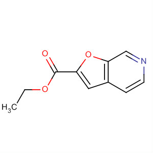 呋喃并[2,3-c]吡啶-2-羧酸乙酯結(jié)構(gòu)式_138173-83-8結(jié)構(gòu)式