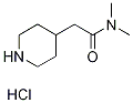 N,n-dimethyl-4-piperidineacetamide Structure,138304-77-5Structure