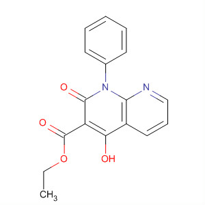 Ethyl 4-hydroxy-2-oxo-1-phenyl-1,2-dihydro-1,8-naphthyridine-3-carboxylate Structure,138305-20-1Structure