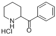 Phenyl-2-piperidinyl-methanone hydrochloride Structure,138371-65-0Structure