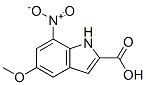 5-Methoxy-7-nitro-2-indolecarboxylic acid Structure,13838-45-4Structure