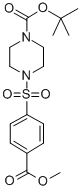 Methyl 4-((4-(tert-butoxycarbonyl)piperazinyl)sulfonyl)benzoate Structure,138384-97-1Structure