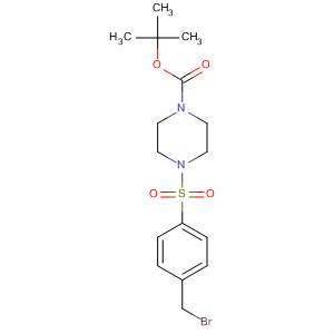 Tert-butyl 4-((4-(bromomethyl)phenyl)sulfonyl)piperazine-1-carboxylate Structure,138384-98-2Structure