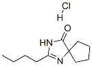 2-N-butyl-1,3-diaza-spiro[4,4]non-1-en-4-one hydrochloride Structure,138402-05-8Structure