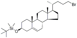 (3Beta)-24-bromo-3-[(tert-butyl)dimethylsilyloxy]-chol-5-ene Structure,1384736-07-5Structure