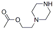 1-Piperazineethanol,acetate(ester)(8ci,9ci) Structure,13849-30-4Structure