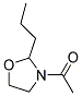 Oxazolidine, 3-acetyl-2-propyl-(9ci) Structure,138531-19-8Structure