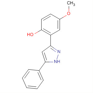 5-(2-Hydroxy-5-methoxyphenyl)-3-phenylpyrazole Structure,138580-54-8Structure