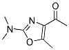 Ethanone, 1-[2-(dimethylamino)-5-methyl-4-oxazolyl]-(9ci) Structure,138613-53-3Structure