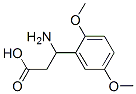 3-Amino-3-(2,5-dimethoxy-phenyl)-propionic acid Structure,138621-64-4Structure