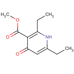 2,6-Diethyl-1,4-dihydro-4-oxo-3-pyridinecarboxylic acid methyl ester Structure,138642-46-3Structure