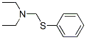 N-乙基-N-[(苯基硫代)甲基]-乙胺結(jié)構(gòu)式_13865-52-6結(jié)構(gòu)式