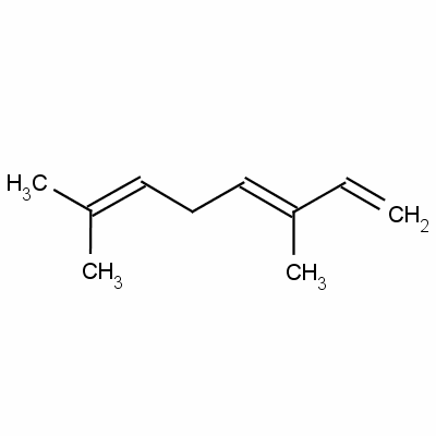 Ocimene Structure,13877-91-3Structure