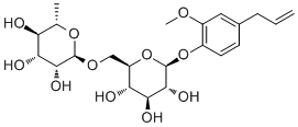 Eugenol rutinoside Structure,138772-01-7Structure