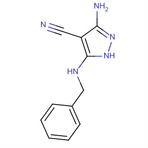 5-Amino-3-benzylamino-1h-pyrazole-4-carbonitrile Structure,138947-66-7Structure