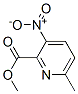 2-Pyridinecarboxylicacid,6-methyl-3-nitro-,methylester(9ci) Structure,139004-85-6Structure