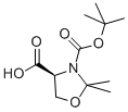 (S)-3-(叔丁氧基羰基)-2,2-二甲基噁唑啉-4-羧酸結(jié)構(gòu)式_139009-66-8結(jié)構(gòu)式