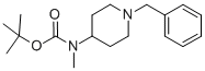 Tert-butyl (1-benzylpiperidin-4-yl)(methyl)carbamate Structure,139062-92-3Structure