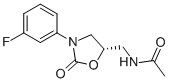 (S)-n-[[3-(3-氟苯基)-2-氧代-5-噁唑]甲基]乙酰胺結(jié)構(gòu)式_139071-79-7結(jié)構(gòu)式