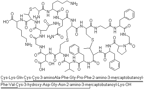 蘭考韋泰結(jié)構(gòu)式_1391-36-2結(jié)構(gòu)式