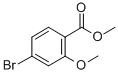 Methyl 4-bromo-2-methoxybenzoate Structure,139102-34-4Structure