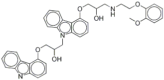 [3-(9H-carbazol-4-yloxy)-2-hydroxy]propyl carvedilol Structure,1391052-16-6Structure