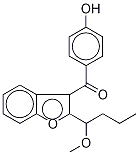 Des(diethylaminoethyl)-didesiodo-1’-methoxy amiodarone Structure,1391052-69-9Structure