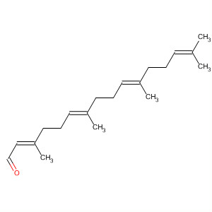 (2E,6e,10e)-3,7,11,15-tetramethyl-2,6,10,14-hexadecatetraenal Structure,13920-12-2Structure