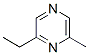 2-Ethyl-6-methylpyrazine Structure,13925-03-6Structure