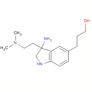 (S)-β-氨基-3-[2-(二甲基氨基)乙基]-1H-吲哚-5-丙醇結(jié)構(gòu)式_139264-69-0結(jié)構(gòu)式