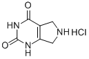 6,7-Dihydro-1H-pyrrolo[3,4-d]pyrimidine-2,4[3H,5H]-dione hydrochloride Structure,13931-24-3Structure