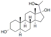 3-Alpha,17-alpha,20-beta-trihydroxy-5-alpha-pregnane Structure,13933-75-0Structure