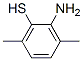 Benzenethiol,2-amino-3,6-dimethyl- Structure,139331-75-2Structure