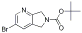 Tert-butyl 3-bromo-5h-pyrrolo[3,4-b]pyridine-6(7h)-carboxylate Structure,1393546-06-9Structure