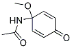 N-(1-methoxy-4-oxo-cyclohexa-2,5-dienyl)-acetamide Structure,139356-93-7Structure