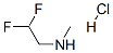 2,2-Difluoro-n-methylethanamine hydrochloride Structure,139364-36-6Structure