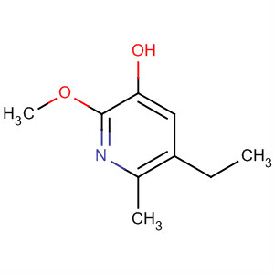 5-Ethyl-2-methoxy-6-methyl-3-pyridinol Structure,139394-02-8Structure