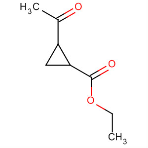 Cyclopropanecarboxylic acid, 2-acetyl-, ethyl ester, (1r,2r)-rel- Structure,13949-95-6Structure