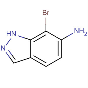 1H-indazol-6-amine, 7-bromo- Structure,139502-26-4Structure