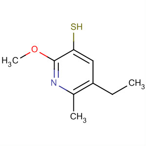 5-Ethyl-2-methoxy-6-methyl-3-pyridinethiol Structure,139548-64-4Structure