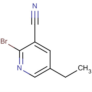 2-Bromo-5-ethylnicotinonitrile Structure,139549-00-1Structure