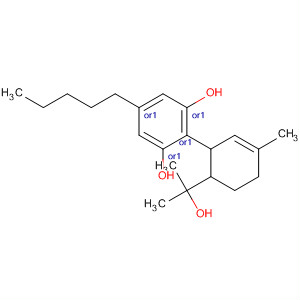 表大麻二醇水合物結(jié)構(gòu)式_139561-95-8結(jié)構(gòu)式