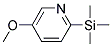 5-Methoxy-2-(trimethylsilyl)pyridine Structure,139585-64-1Structure