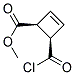 2-Cyclobutene-1-carboxylic acid, 4-(chlorocarbonyl)-, methyl ester, cis-(9ci) Structure,139591-41-6Structure