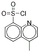 4-Methyl-8-quinoxalinesulfonyl chloride Structure,13982-84-8Structure