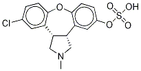 Asenapine 11-hydroxysulfate Structure,1399103-21-9Structure